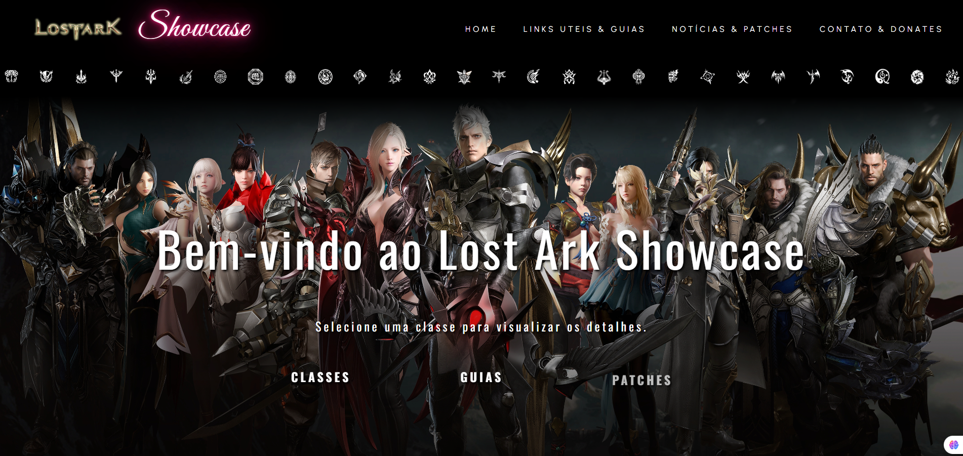 imagem do site lost ark